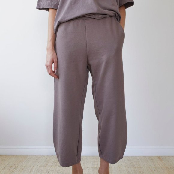 Easy Pants in Mushroom Organic Cotton | The Collaborative Store