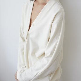 Popover Sweatshirt in Natural Organic Cotton | The Collaborative Store