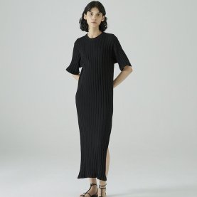 Alena Midi Dress in Black | The Collaborative Store