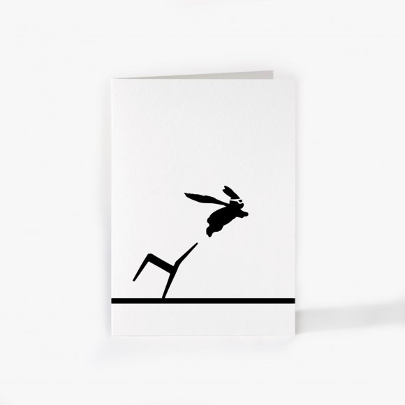 Superhero Rabbit Card | The Collaborative Store