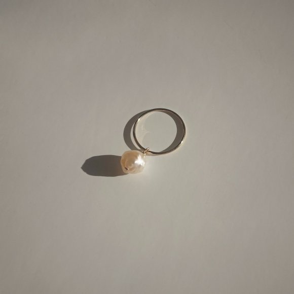Rosebud Pearl Spinner Ring | The Collaborative Store
