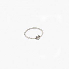 Silver Disc Midi Ring | The Collaborative Store