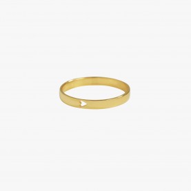 Feel The Love Gold Ring | The Collaborative Store