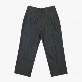 Cropped Coated Cotton Trousers | The Collaborative Store