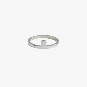 Rolling Stone Silver Ring | The Collaborative Store