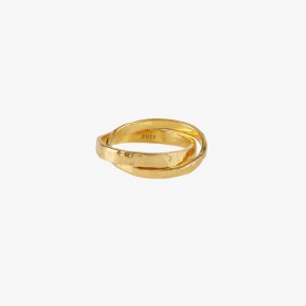 Infinity Interlinked Gold Ring | The Collaborative Store