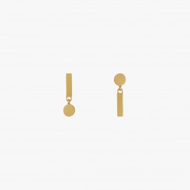 Flip Reverse Gold Earrings | The Collaborative Store