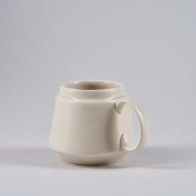 Matt Greige Ceramic Mug | The Collaborative Store