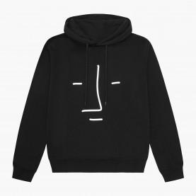 AV London x White Profile Hoodie (Exclusive) | The Collaborative Store