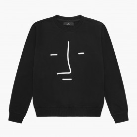 AV London x White Profile Sweatshirt (Exclusive) | The Collaborative Store