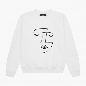 AV London x White Face Sweatshirt (Exclusive) | The Collaborative Store