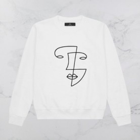 AV London x White Face Sweatshirt (Exclusive) | The Collaborative Store