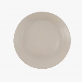 Matt Greige Ceramic Side Plate | The Collaborative Store