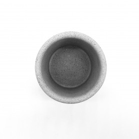 Medium Jesmonite Pot in Grey | The Collaborative Store