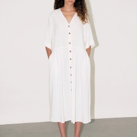 Penelope Dress in White | The Collaborative Store