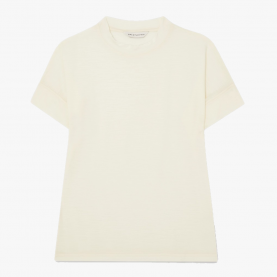 Merino T-Shirt in Ivory | The Collaborative Store