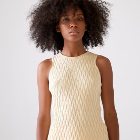 Sirkel Top in Vanilla Cotton | The Collaborative Store