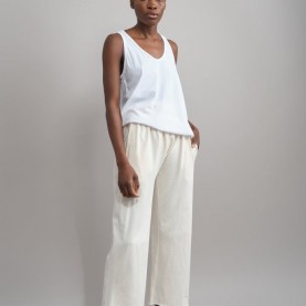 Easy Pants in Natural Organic Cotton | The Collaborative Store