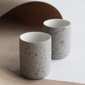 Coffee Cups - Set of 4 in Dark Grey | The Collaborative Store