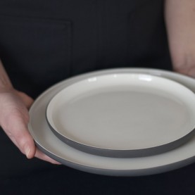 Dinner Plate in Dark Grey | The Collaborative Store