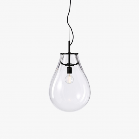 Crystal Tim Pendant in Black, Small | The Collaborative Store