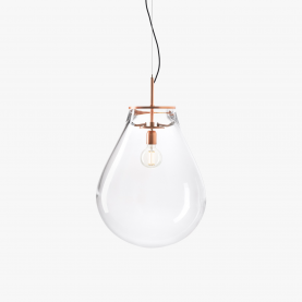 Crystal Tim Pendant in Copper, Medium | The Collaborative Store