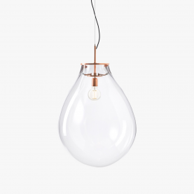 Crystal Tim Pendant in Copper, Large | The Collaborative Store