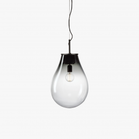 Crystal Tim Pendant in Smoke Black, Small | The Collaborative Store