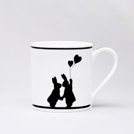 Lovestruck Rabbit Mug | The Collaborative Store