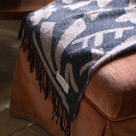 Cody Brushed  Recycled Cotton Throw | The Collaborative Store