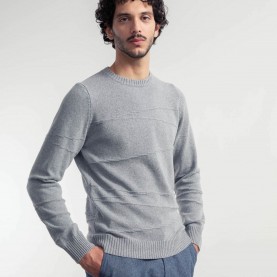 Gabriele Recycled Cashmere Sweater in Light Grey | The Collaborative Store