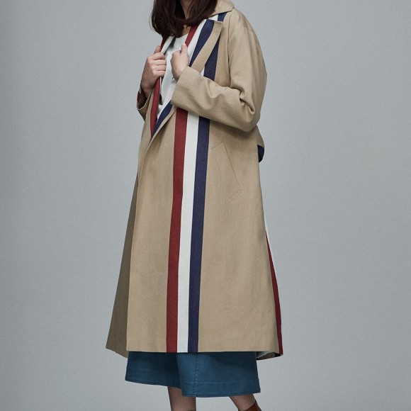 Stripe Trench Coat | The Collaborative Store