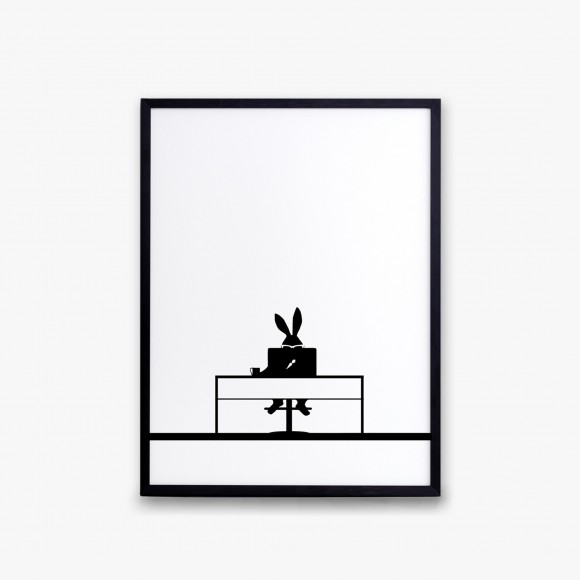 Working Rabbit Print | The Collaborative Store