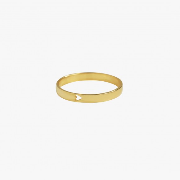 Feel The Love Gold Ring | The Collaborative Store