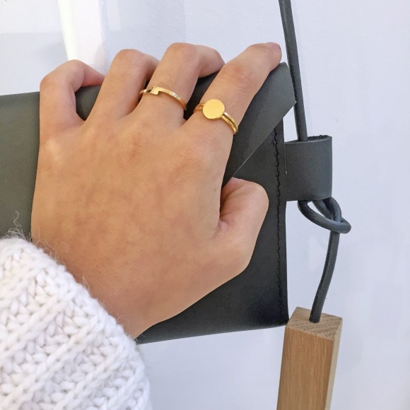 Double Arc Gold Ring | The Collaborative Store