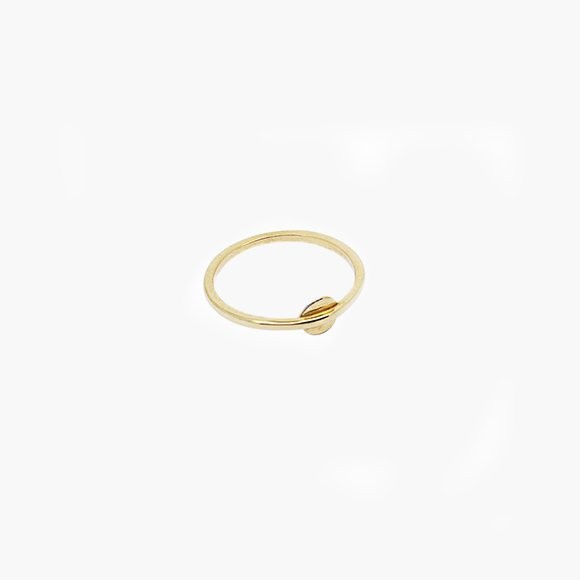 Gold Disc Midi Ring | The Collaborative Store