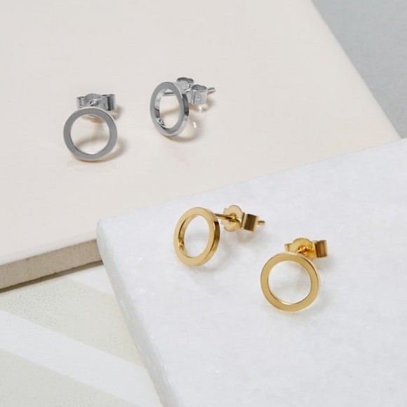 Mini Circle Stud Earrings | The Collaborative Store