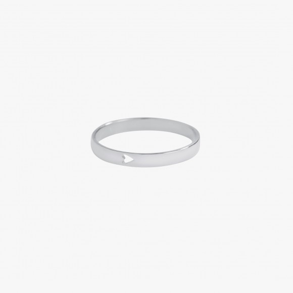 Feel The Love Silver Ring | The Collaborative Store