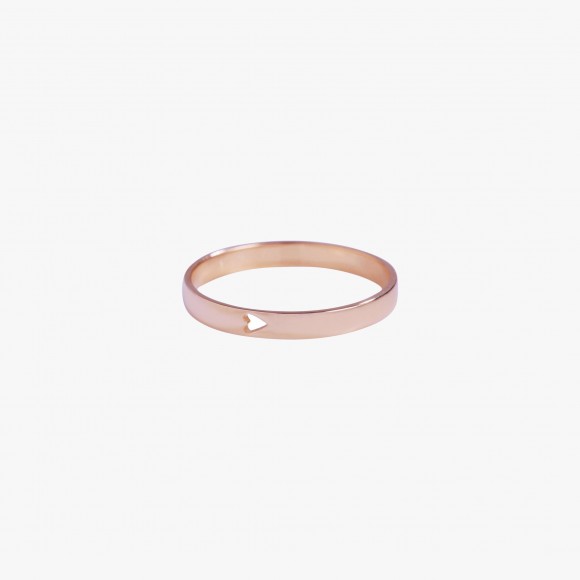 Feel The Love Rose Gold Ring | The Collaborative Store