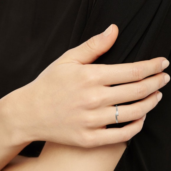 Double Arc Silver Ring | The Collaborative Store