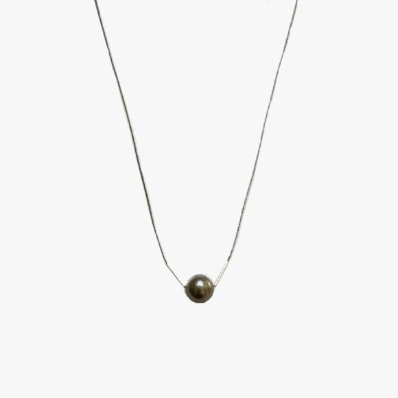 Tahitian Pearl Moon Necklace | The Collaborative Store