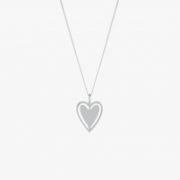 Spinning Around Heart Necklace | The Collaborative Store