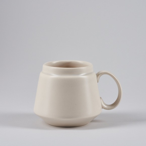 Matt Greige Ceramic Mug | The Collaborative Store