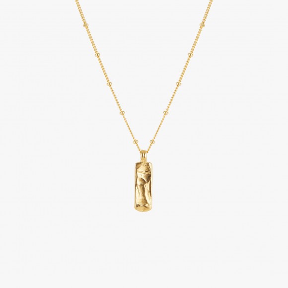 Moon River Bar Gold Necklace | The Collaborative Store