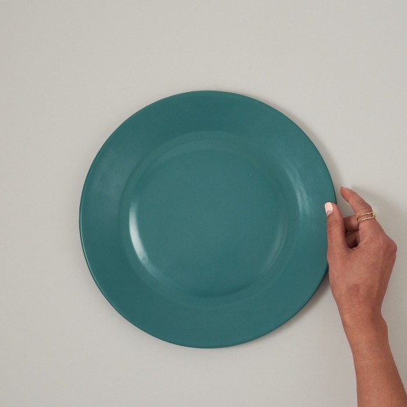 Matt Green Ceramic Side Plate | The Collaborative Store