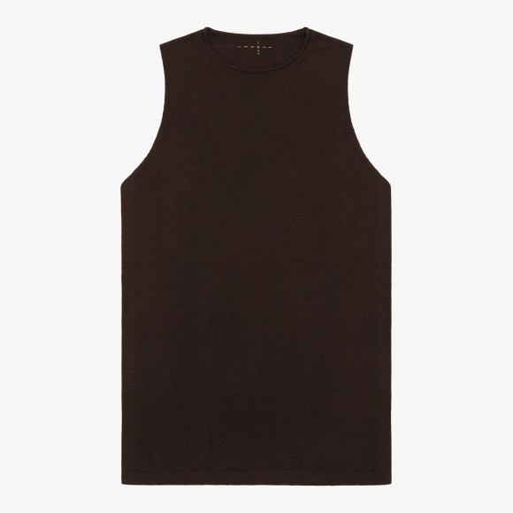 Mykonos Cashmere Top in Chocolate | The Collaborative Store