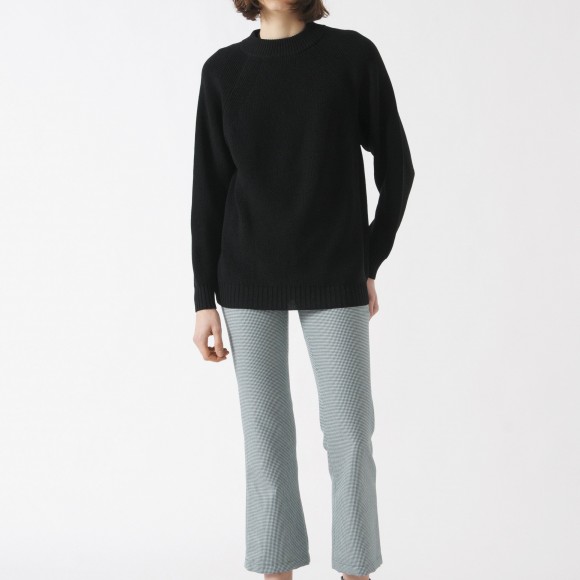 Jasper Merino Sweater in Charcoal | The Collaborative Store