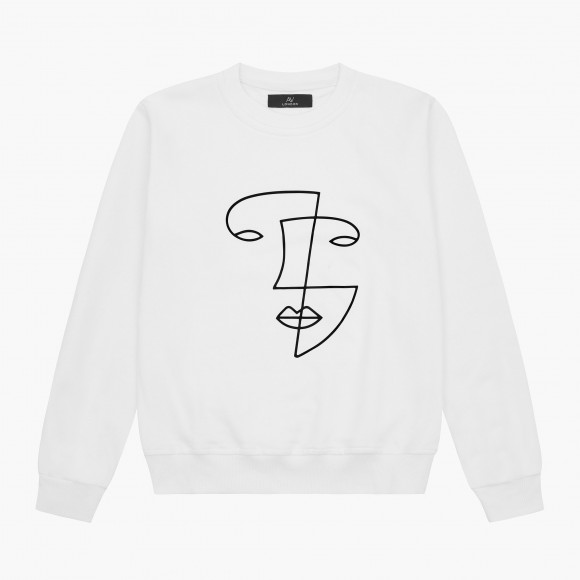 AV London x White Face Sweatshirt (Exclusive) | The Collaborative Store