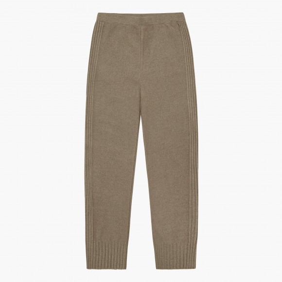 Luka Knitted Pants in Taupe | The Collaborative Store