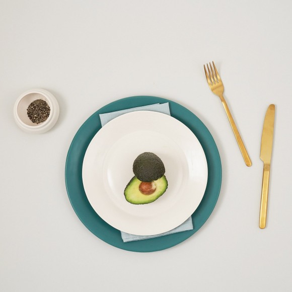 Matt Greige Ceramic Side Plate | The Collaborative Store